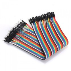 Çin - 40 Pin Dişi-Erkek Jumper Kablo 30cm