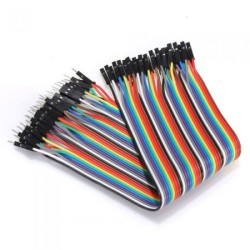 40 Pin Dişi-Erkek Jumper Kablo 30cm - Thumbnail