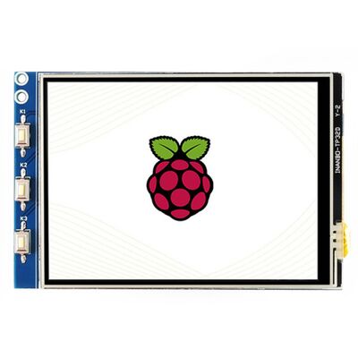 Waveshare 3.2inch Dokumatik Ekran(B), Raspberry Pi için, 320×240, SPI, 9201