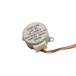 35BYJ46 24V Redüktörlü Mini Step Motor - Thumbnail