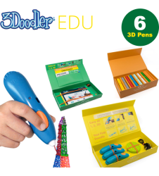 3Doodler Start Altılı Sınıf Seti (Start EDU 3D Kalem Sınıf Seti 6 AD ) - Thumbnail