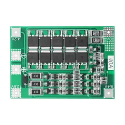 Çin - 3S 40A BMS Lityum Batarya Koruma Kartı || Li-ion (18650) ve Li-Po Pil için) Çin - 3S 40A BMS Lityum Batarya Koruma Kartı || Li-ion (18650) ve Li-Po Pil için)