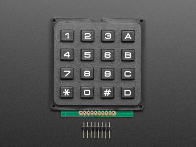 4x4 Matrix Nümerik Keypad
