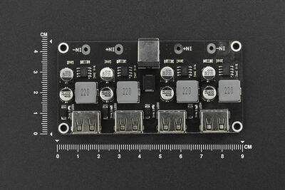 4 Kanal Buck Hızlı Şarj Modülü - Raspberry Pi 4B & Jetson Nano Uyumlu DFR0852 4 Kanal Buck Hızlı Şarj Modülü - Raspberry Pi 4B & Jetson Nano Uyumlu DFR0852