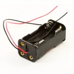 Çin - 4 lü AAA Pil Yuvası - Sırt Sırta Çift Sıra