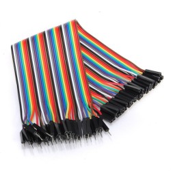 Çin - 40 Pin Dişi-Erkek Jumper Kablo 20cm