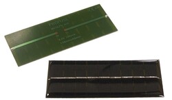 Çin - 4.5V 250mA Fotovoltaik Güneş Pili (Solar Panel - Solarcell) - 136x55mm Çin - 4.5V 250mA Fotovoltaik Güneş Pili (Solar Panel - Solarcell) - 136x55mm