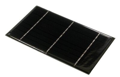 4.5V 500mA Fotovoltaik Güneş Pili (Solar Panel - Solarcell) - 93x160mm