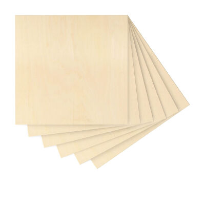 4mm Sunta İnce Ahşap Plaka 150x70mm - CNC ve Lazer Kesim İçin (5 li Paket)