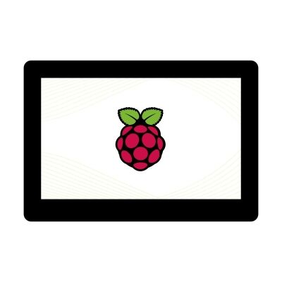 5 inç 800×480 Kapasitif Dokunmatik Ekran - Raspberry Pi Uyumlu, IPS, 21973