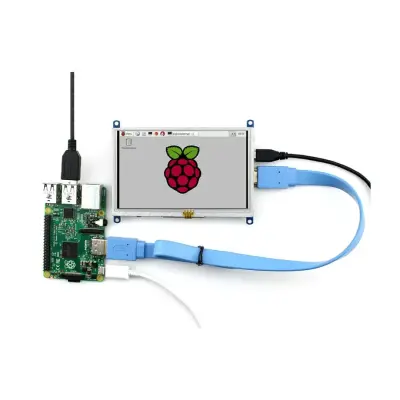 5 inç Rezistif Dokunmatik LCD (B) Ekran, 800×480, HDMI, Düşük Güç, 10737