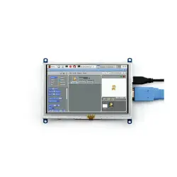 5 inç Rezistif Dokunmatik LCD (B) Ekran, 800×480, HDMI, Düşük Güç, 10737 - Thumbnail