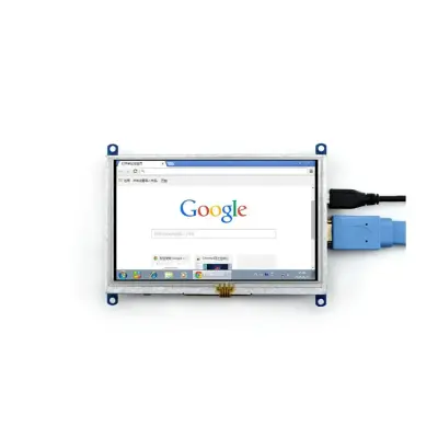 5 inç Rezistif Dokunmatik LCD (B) Ekran, 800×480, HDMI, Düşük Güç, 10737