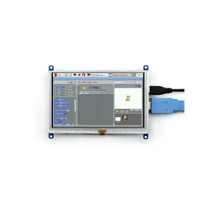 5 inç Rezistif Dokunmatik LCD (B) Ekran, 800×480, HDMI, Düşük Güç, 10737