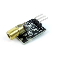 Çin - 5mW Lazer Modülü , Arduino Kartlarla Uyumlu - 5V, 650nm
