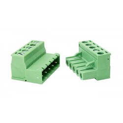 Çin - 5 Pin 5.08mm Kablodan Kabloya (Kablo Birleştirici) Klemens - No 1