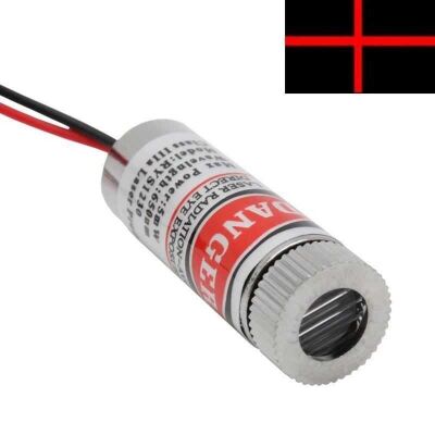 5mW 650nm Çapraz Lazer Diyot (Cross Line Laser) - 3-5V, rys1230
