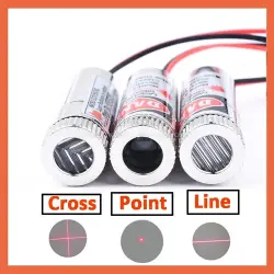 5mW 650nm Çizgi Lazer Diyot (Line Laser) - 3-5V, rys1230 - Thumbnail