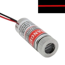 Çin - 5mW 650nm Çizgi Lazer Diyot (Line Laser) - 3-5V, rys1230 Çin - 5mW 650nm Çizgi Lazer Diyot (Line Laser) - 3-5V, rys1230