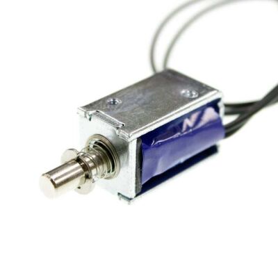 5V İtmeli Selenoid Bobin 0420S-SL06, 3mm Strok, 4.1W