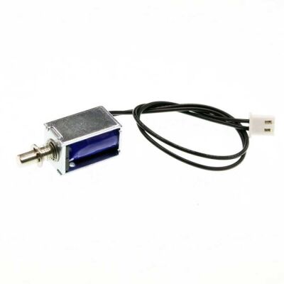 5V İtmeli Selenoid Bobin 0420S-SL06, 3mm Strok, 4.1W