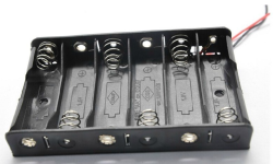  - 6'lı AA Pil Yuvası