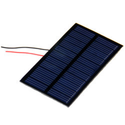 6V 200mA Solarcell Güneş Pili 110x60 - Thumbnail