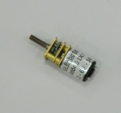 6V 140Rpm 12mm Redüktörlü DC Motor - Thumbnail