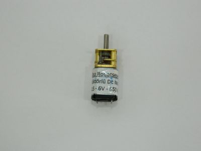 6V 2000Rpm 15mm Redüktörlü DC Motor