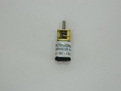 6V 2000Rpm 15mm Redüktörlü DC Motor