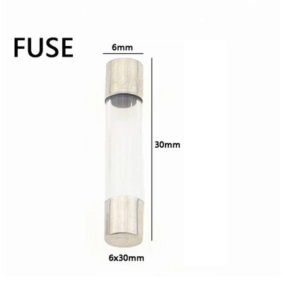 6x30mm 2.5A Cam Sigorta - 250V 6x30mm 2.5A Cam Sigorta - 250V