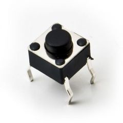 Tact Switch (Buton) 6x6, 5mm, 4 Bacaklı - Thumbnail