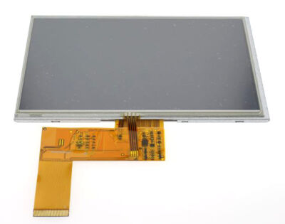 7 inç Renkli Dokunmatik TFT LCD Ekran - 800x480, TTL RGB, Kasasız, Rezistif