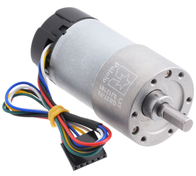 Pololu 70:1 Metal Redüktörlü Motor 37Dx70L mm 12V, 64 CPR Enkoderli PL-4754