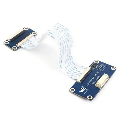 7.3 inç E-Ink ( E-Paper ) Renkli Ekran HAT+ ve Sürücüsü , 800x400, SPI, 27875