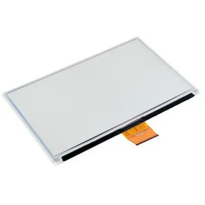 7.3 inç E-Ink ( E-Paper ) Renkli Ekran HAT+ ve Sürücüsü , 800x400, SPI, 27875