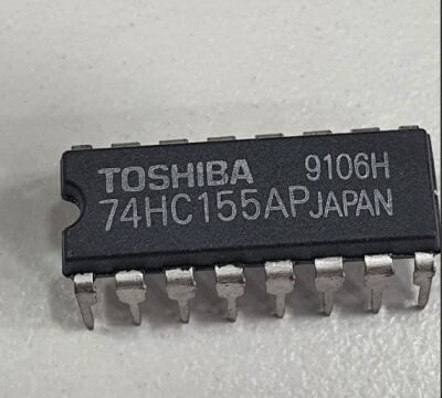 74HC155 Dual 2-to-4-line Decoder / Demultiplexer | DIP - 16 Entegre