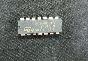 74HC32N Quad 2-input OR Gate | DIP-14 Entegre, ST