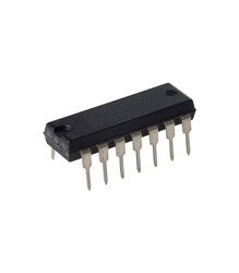Texas Instruments - 74HCT02 Quad 2-input NOR gate | DIP-14 Entegre, TI Texas Instruments - 74HCT02 Quad 2-input NOR gate | DIP-14 Entegre, TI