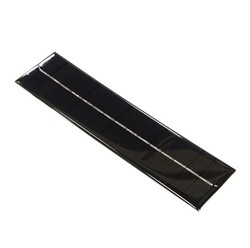 Çin - 7.5V 250mA Fotovoltaik Güneş Pili (Solar Panel - Solarcell) - 225x55mm Çin - 7.5V 250mA Fotovoltaik Güneş Pili (Solar Panel - Solarcell) - 225x55mm