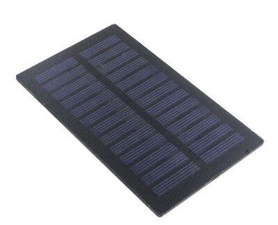7.5V 60mA Fotovoltaik Güneş Pili (Solar Panel - Solarcell) - 120x70mm