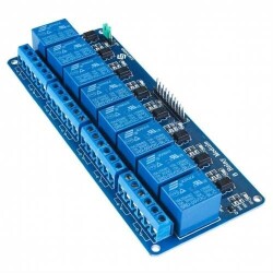 Çin - 8 Kanal 12V Röle Kartı Çin - 8 Kanal 12V Röle Kartı