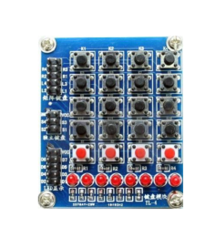 8 Led′li 4x4 Keypad Modül - Tuş Takımı Modül - Thumbnail