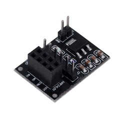 8 Pin nRF24L01 Wireless Modül Adaptörü (On-board 3.3V Regülatörlü) - Thumbnail