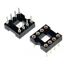 Çin - 8 Pin Precision Entegre Soketi Çin - 8 Pin Precision Entegre Soketi