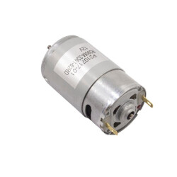 390 12V 8700rpm Genel Amaçlı Redüktörsüz DC Motor- 2mm Mil Çap - Thumbnail