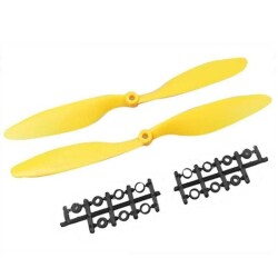 Çin - 9047 Plastik Pervane Seti - CW / CCW, Sarı