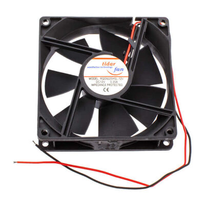 92x92x25mm 12V PC Kasa Fanı - 0.20A 2.40W 3000rpm