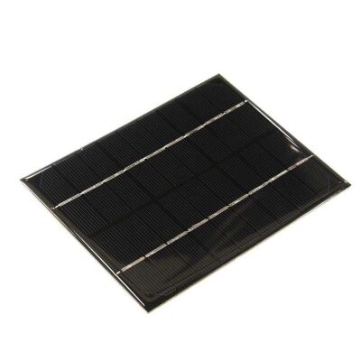 9V 250mA Fotovoltaik Güneş Pili (Solar Panel - Solarcell) - 140x110mm