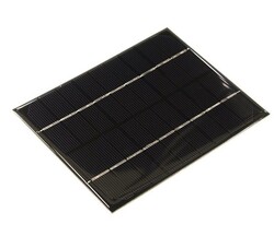 9V 250mA Fotovoltaik Güneş Pili (Solar Panel - Sol